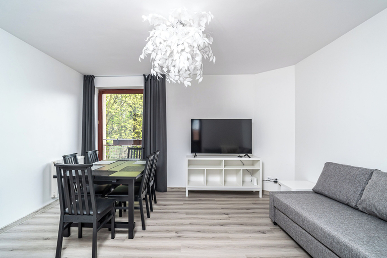 Living room 2, RentPlanet - Apartament Zamoyskiego, Kraków City
