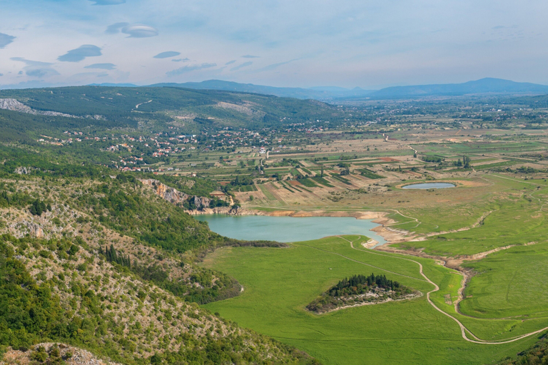 Aerial view 2, Holiday Home With Pool Near Makarsk, Proložac