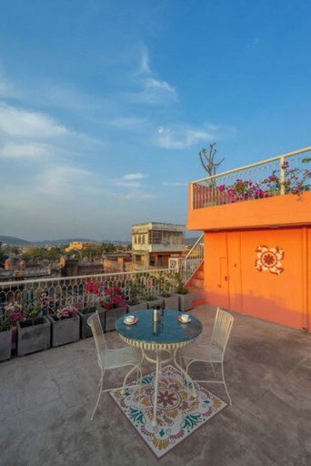 Outdoor dining, Sheel Mahal Near Hawa Mahal, Jaipur