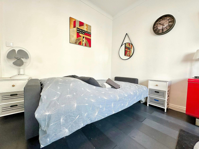 Bedroom, Modern Studio Cannes Center Near PalaisFestival, Alpes-Maritimes