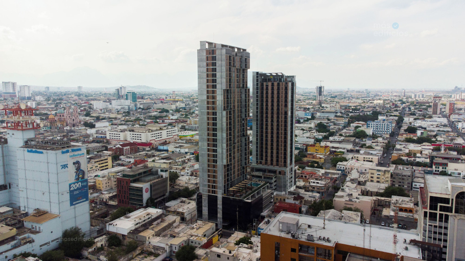 Aerial view 4, Barrio W, Monterrey