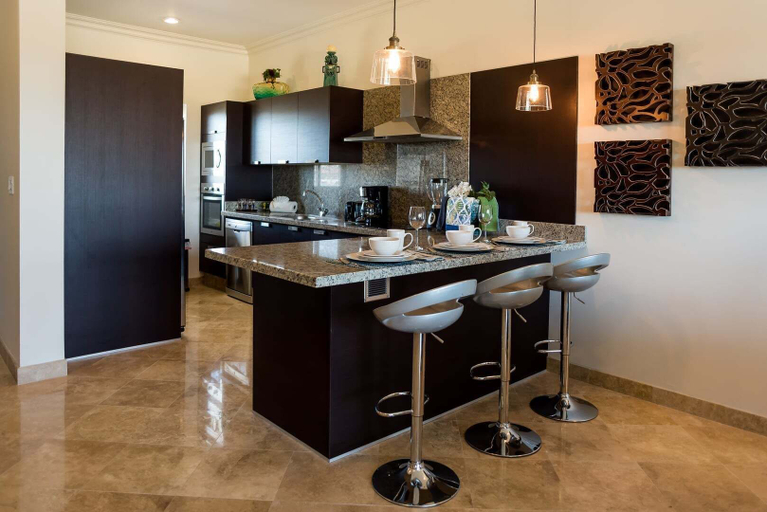 Private kitchen 4, Puerta Cabos Village PCV H502, La Paz