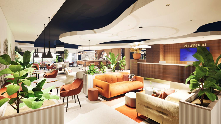 Lobby 5, Kyriad Prestige - Sarrebourg Les Terrasses, Moselle