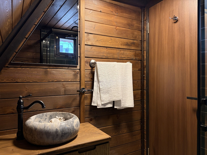 Bathroom, Bona Dea Bungalov, Çayeli