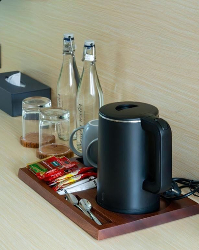 Coffee and/or coffee maker, Biosphere Beach, Baa Atoll