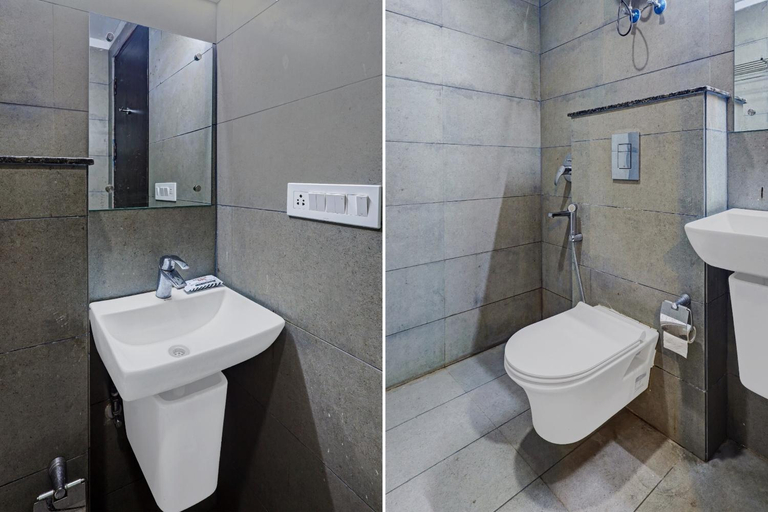 Bathroom 4, Super Townhouse Tipsyy Near Bestech Central Square Mall, Gurgaon