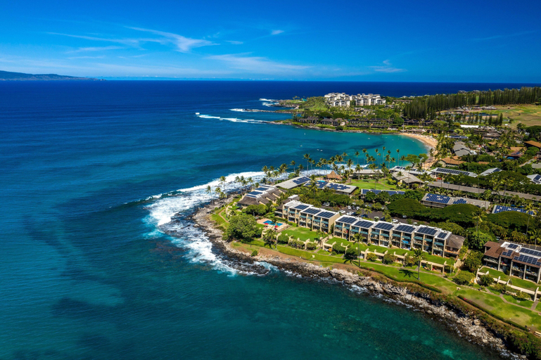 Aerial view 3, Napili Oceanfront 1br Condo Sleeps 4 - Unit B14 1 Bedroom Condo, Maui