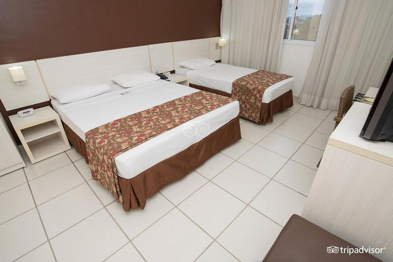 Bedroom 1, Le Jardin Suites - Caldas Novas, Caldas Novas