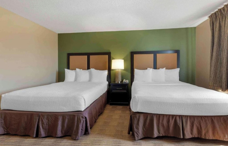 Bedroom 3, Studio 6 Extended Stay South Bend Mishawaka South IN, Saint Joseph