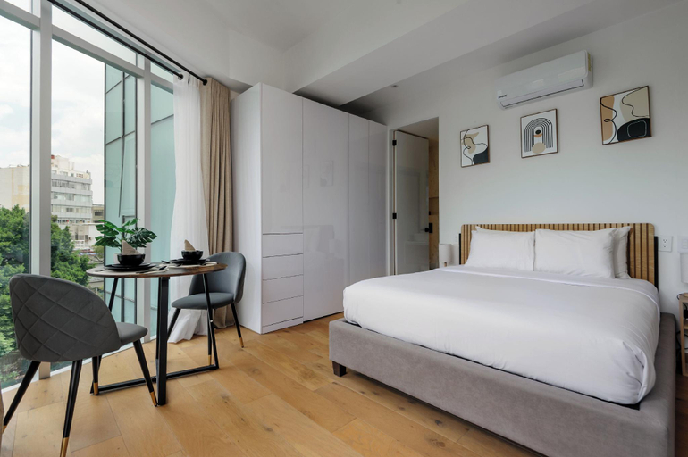 Bedroom 2, Icon Cibeles by Wynwood House, Mexico City