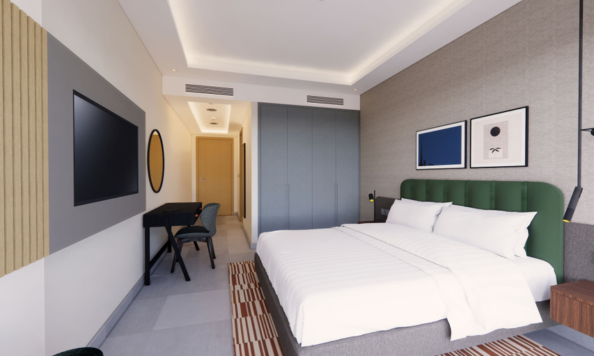 Room 5, Marriott Executive Apartments Jumeirah Lakes Towers, Dubai, Dubai