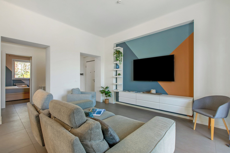 Living area 3, Suono del Lago, AC 50 mt From Lake and View Terrace, Novara