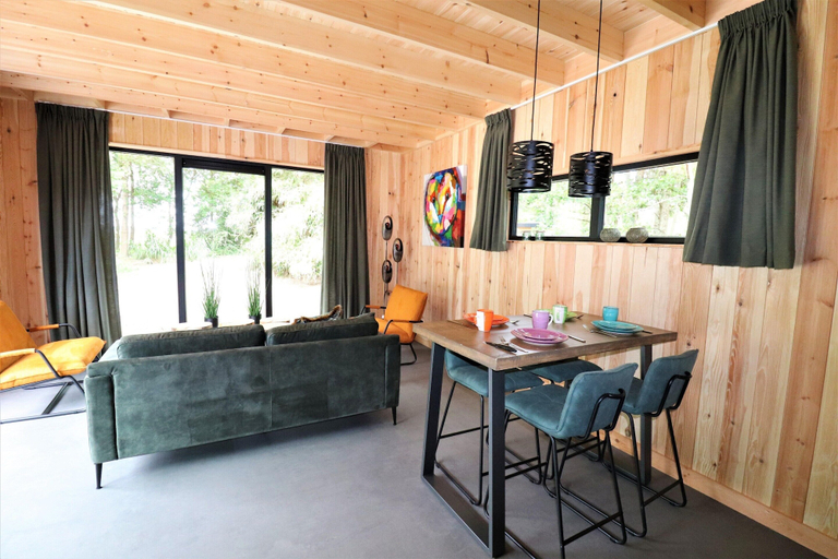 Living room 2, Luxury Wellness Lodge for a Couple, Coevorden