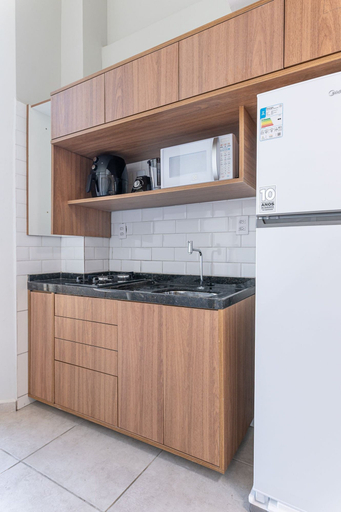 Private kitchen 5, Flat 1Qt na Praia dos Carneiros-SH139, Tamandaré