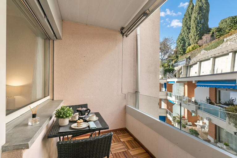 Balcony, Residenza Tasso Sul Lago in Castagnola, Lugano