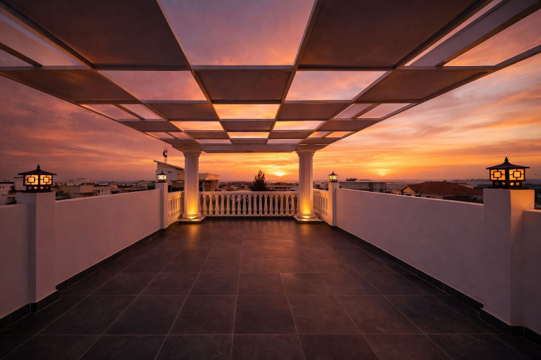 Terrace/patio, Thai Thinh Hotel Phan Thiet, Phan Thiết