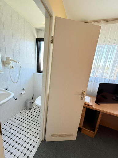 Bathroom, Hotel Dreischlager Hof, Neuwied