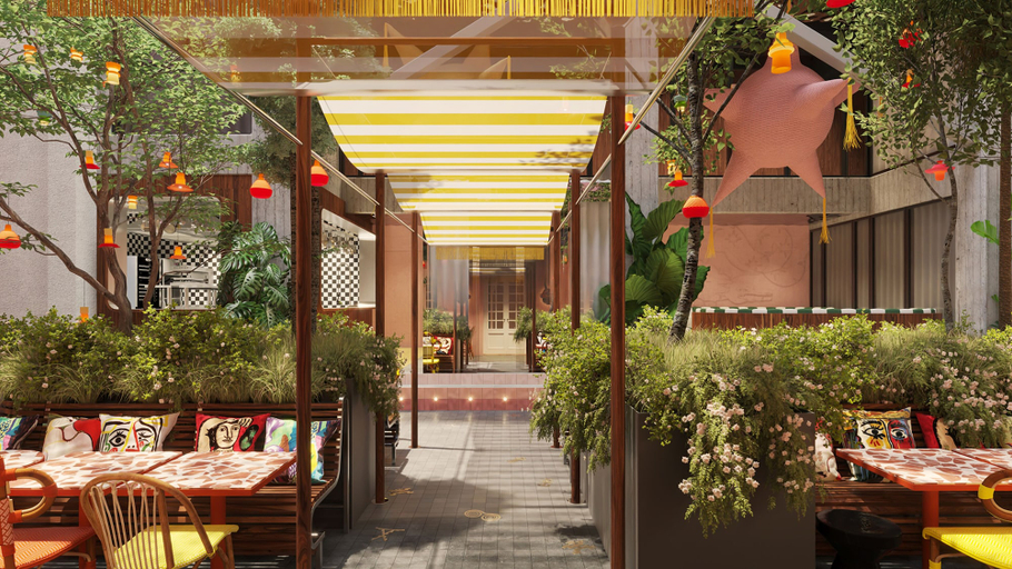 Terrace/patio 5, Mama Shelter Mexico City, Mexico City