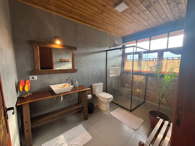 Bathroom 3, Pousada Morada Canto do Sol, São Bento do Sapucaí