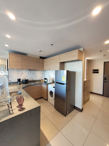 Private kitchen 2, 1BR Suite St. Mark Near Venice Mall BGC, Taguig