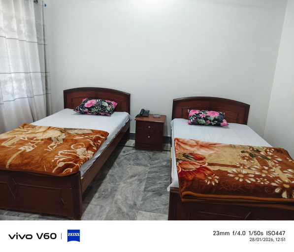 Bedroom 2, Mustafa Guest House Umerkot, Mirpur Khas