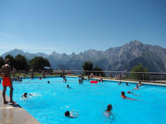Swimming pool 3, Apartment near the village centre, Conthey