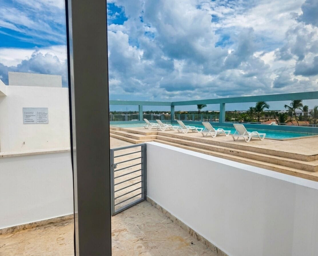 Pool, Ducassi Penthouses Rooft Pool, Salvaleon de Higuey