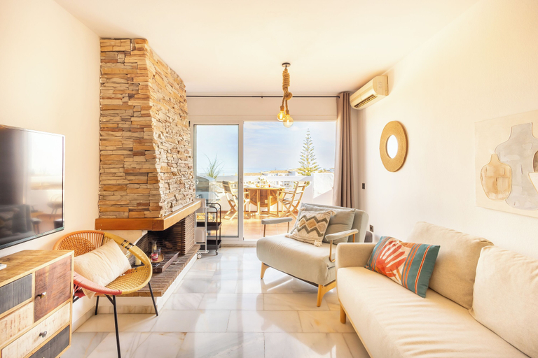 Living area, Sol Vista Terrace Calahonda, Málaga