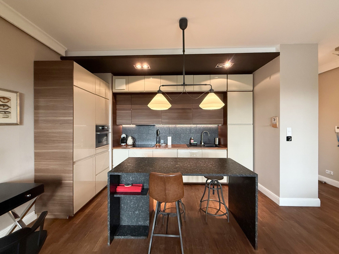 Private kitchen 3, Mila Baltica Q4 Apartments, Gdańsk City
