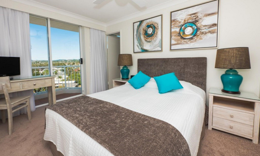 Bedroom, Meridian Tower Apartments, Gold Coast
