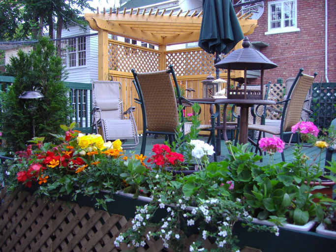 Garden, B&B Le Transit, Communauté-Urbaine-de-Québec