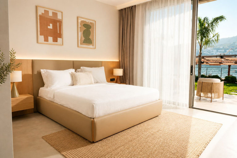 Bedroom 3, Mare Deluxe Residences & Villas, Bodrum