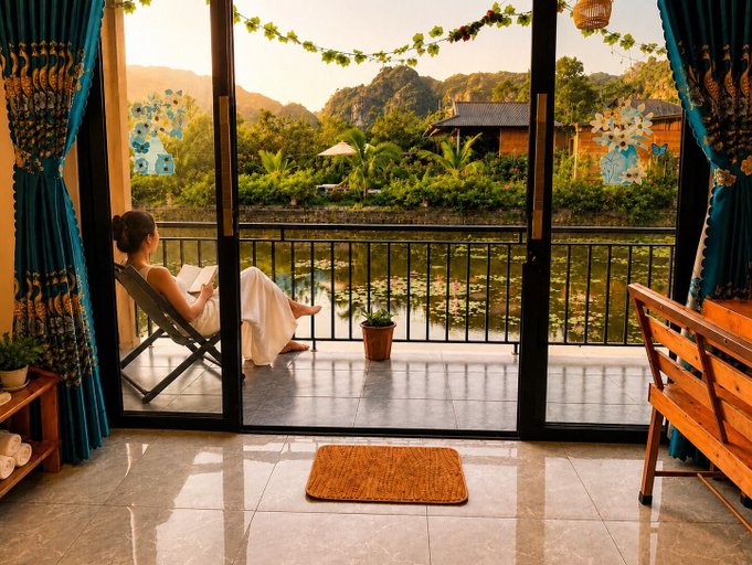 Lake view 3, Hang Mua Peaceful Retreat, Hoa Lư