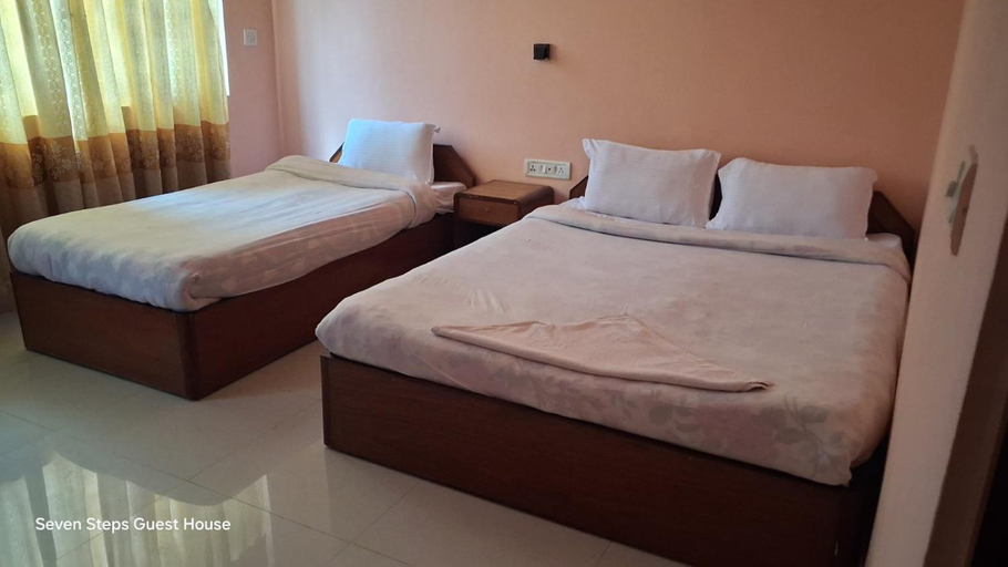 Bedroom 2, Seven Steps Guest House, Lumbini