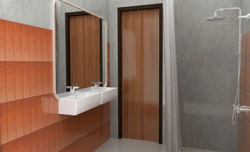 Bathroom 5, Dreampod Soekarno Hatta Airport, Tangerang
