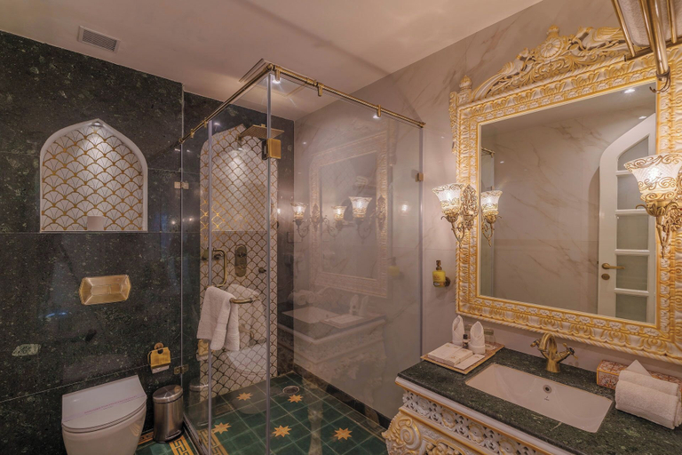 Bathroom 3, R Chandras Palace, Jaipur