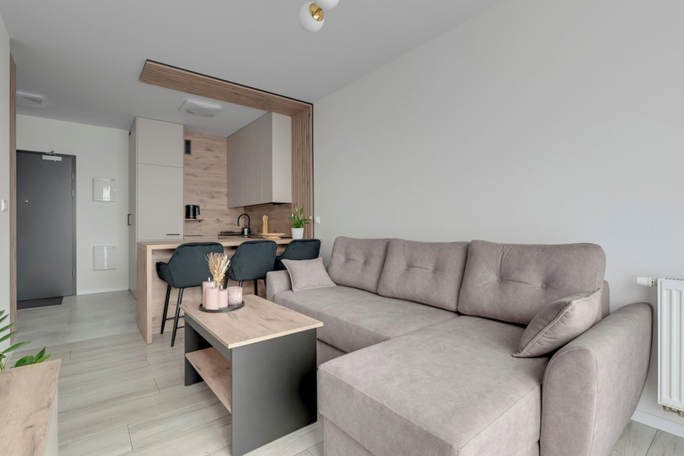 Living area 2, Mostek 2382 by Grand Apartments, Gdańsk City