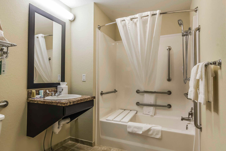 Bathroom 4, Quality Inn and Suites Moose Jaw, Division No. 7
