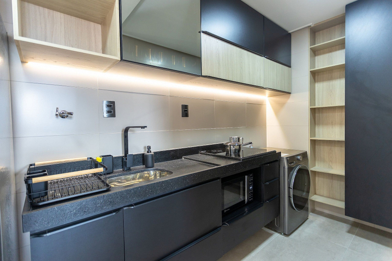Private kitchen 3, W Gratitude #1006 - Apartment in Manaira by Carpediem, João Pessoa