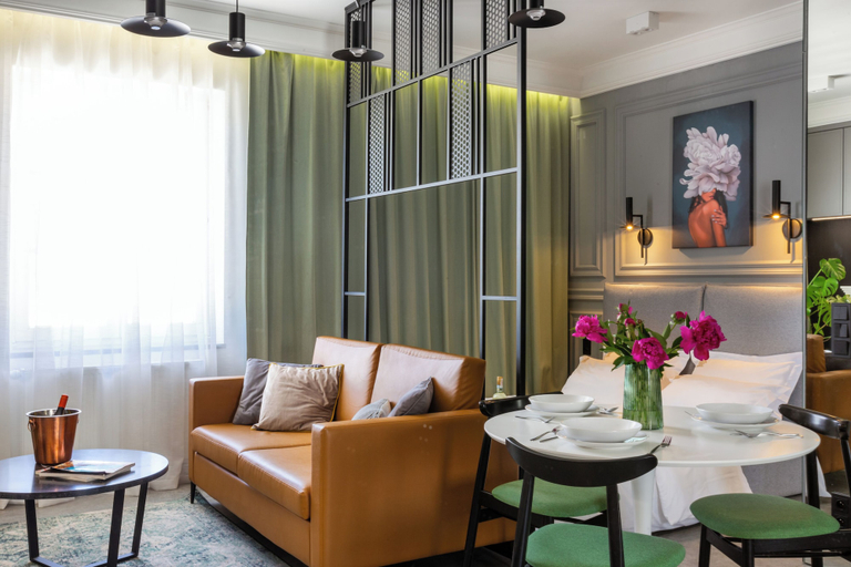Living area 3, Skawinska Suites by Fragola Apartments, Kraków City