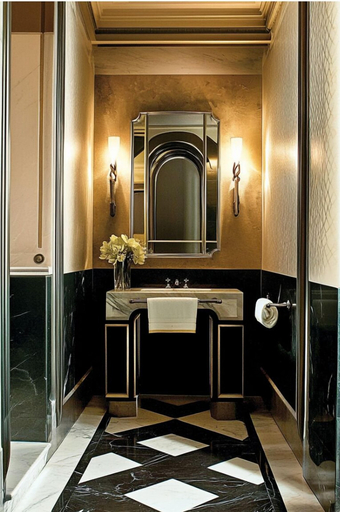 Bathroom, Palazzo Ruspoli, Florence