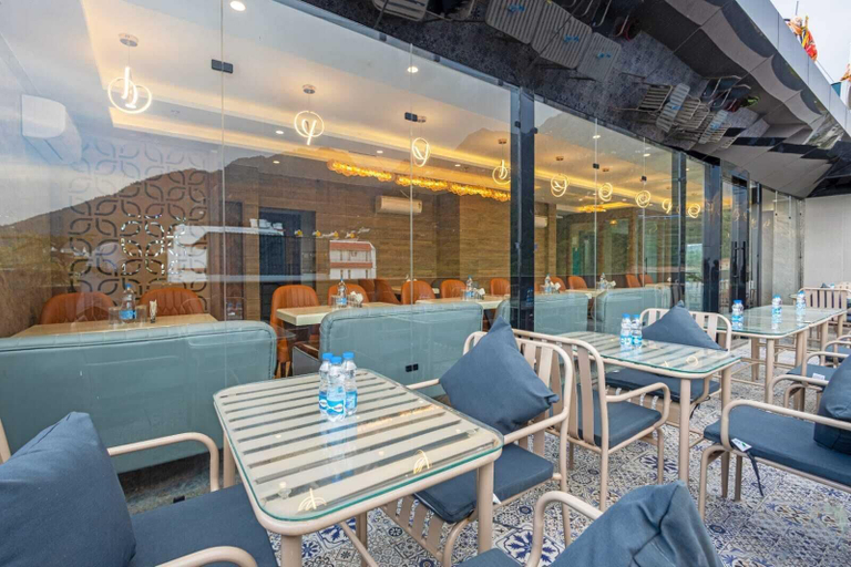 Outdoor dining 3, Hotel Ambalika Aashray - Near Yatra Parchi Counter, Reasi