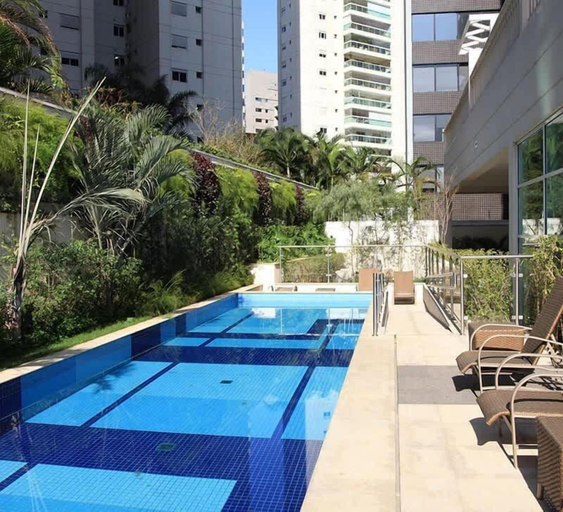 Room 4, Olimpia Signature Beautiful 1 BR in Vila Olimpia, São Paulo