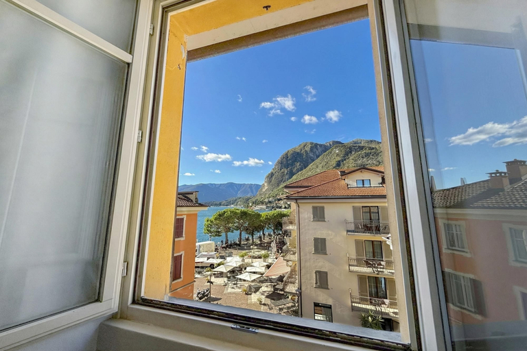 View from room, La Piazza Menaggio, Como
