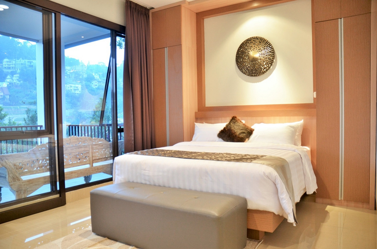 Bedroom 3, Narwastu Hill View Villa 6 bedrooms with a private swimming pool, Bandung