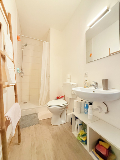 Bathroom 4, 2 bedrooms - baby crib & furnished, Luxembourg