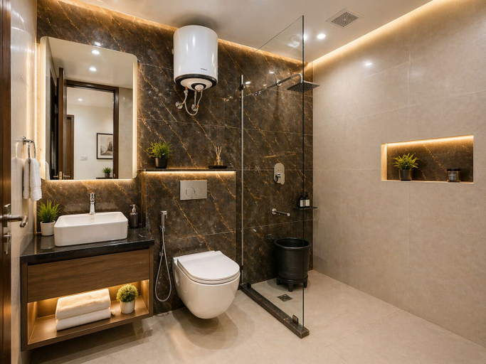 Bathroom, OPO Horizon Stanley, Delhi