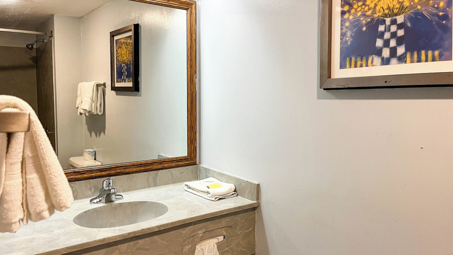 Bathroom 4, Motel 6 – Tiffin, OH, Seneca