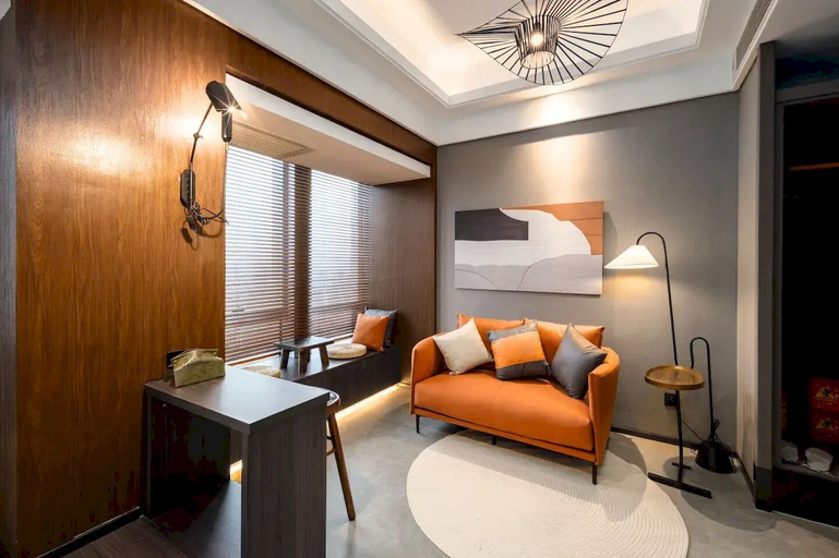 Living area 3, Banana Design Residence GZ Changgang, Guangzhou