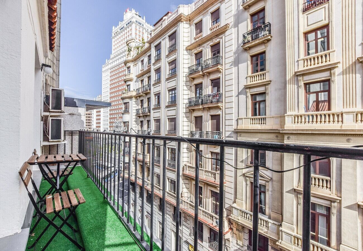 View from room 3, Collection Plaza España, Madrid